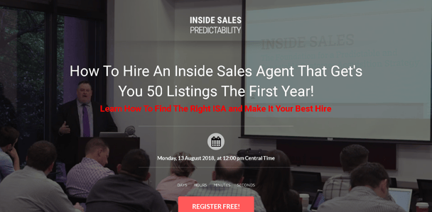 How To Hire An Inside Sales Agent