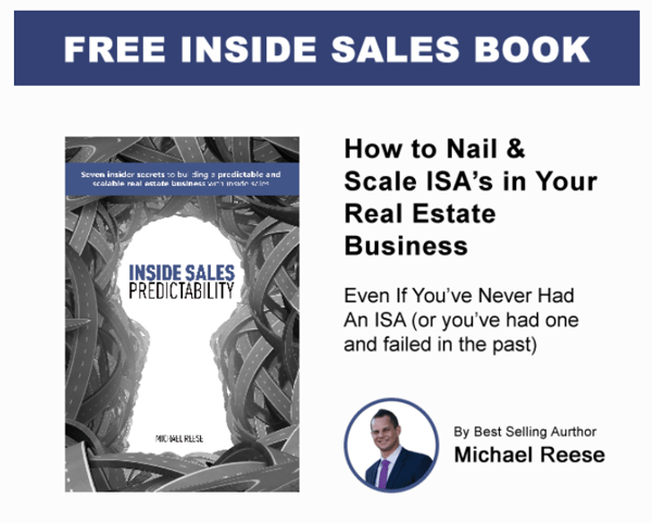 Inside Sales Agent ( ISA ), Real Estate, Lead Generation